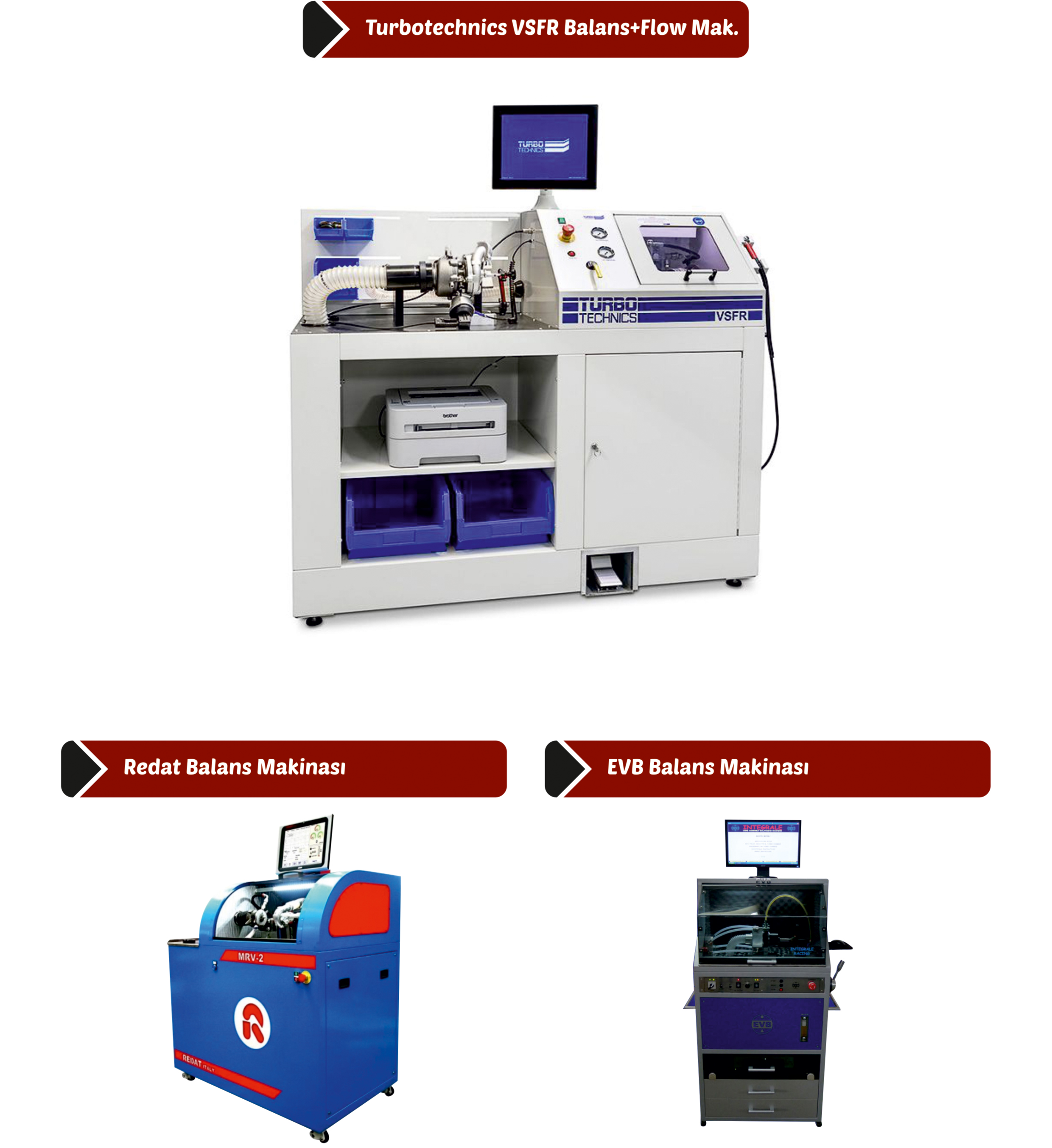 General Pompa test ve servis ekipmanları 1